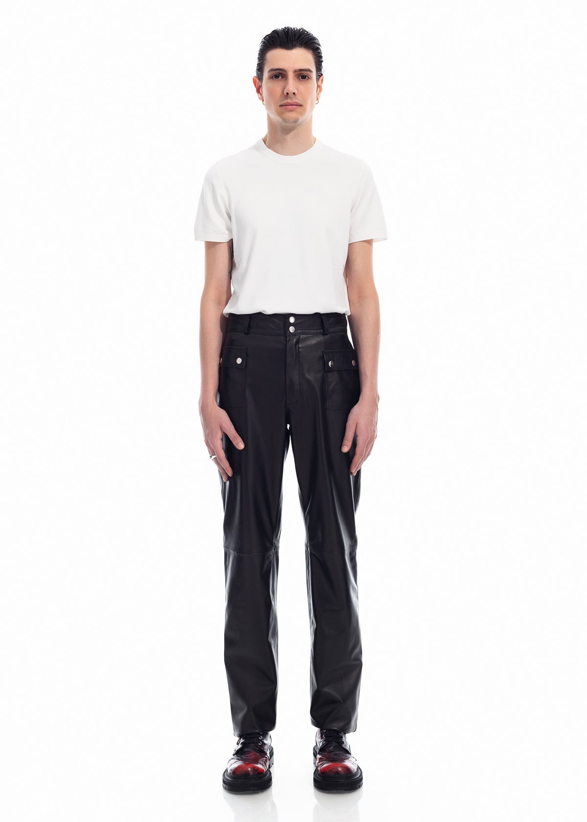 Black Leather Trousers