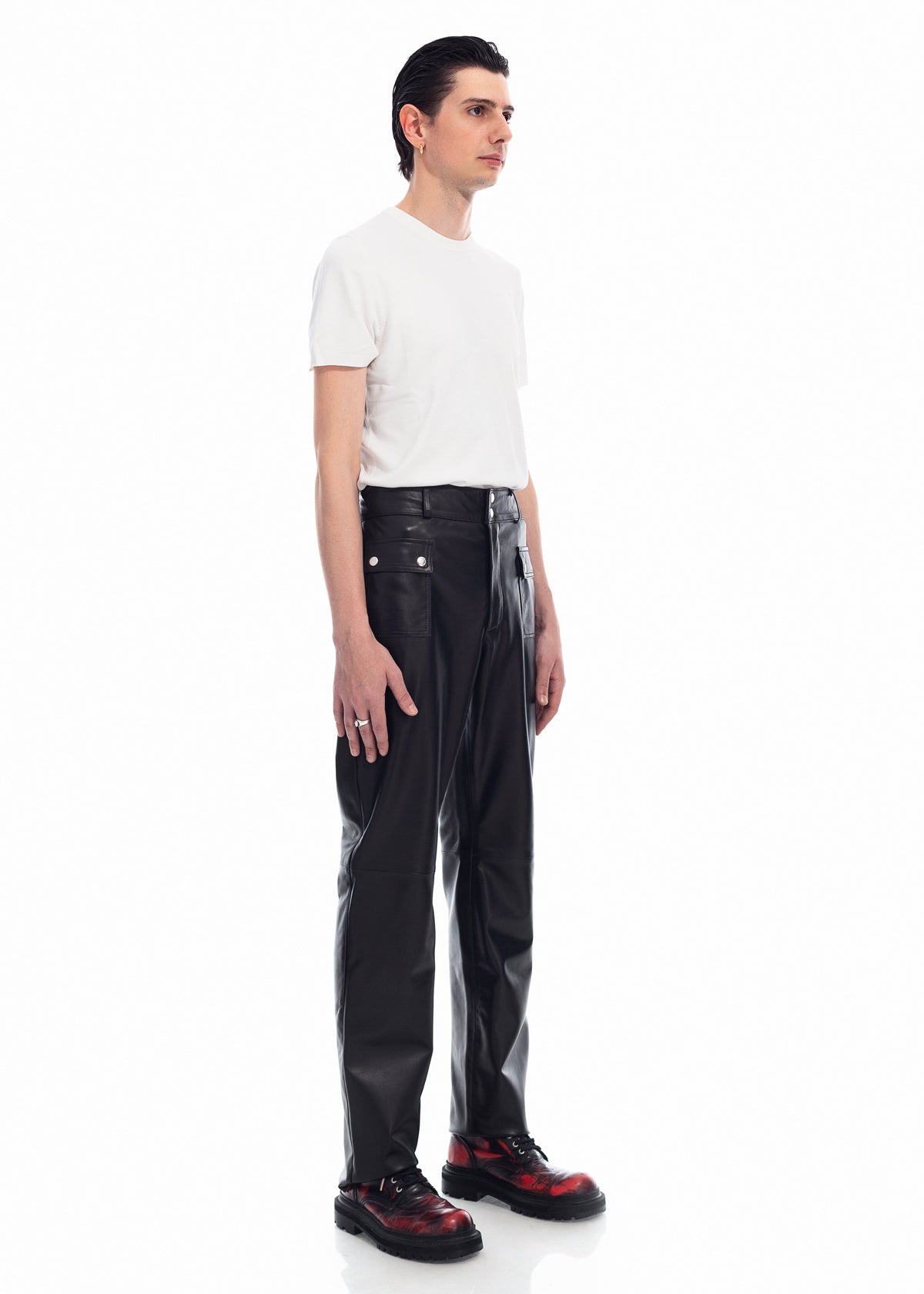 Black Leather Trousers