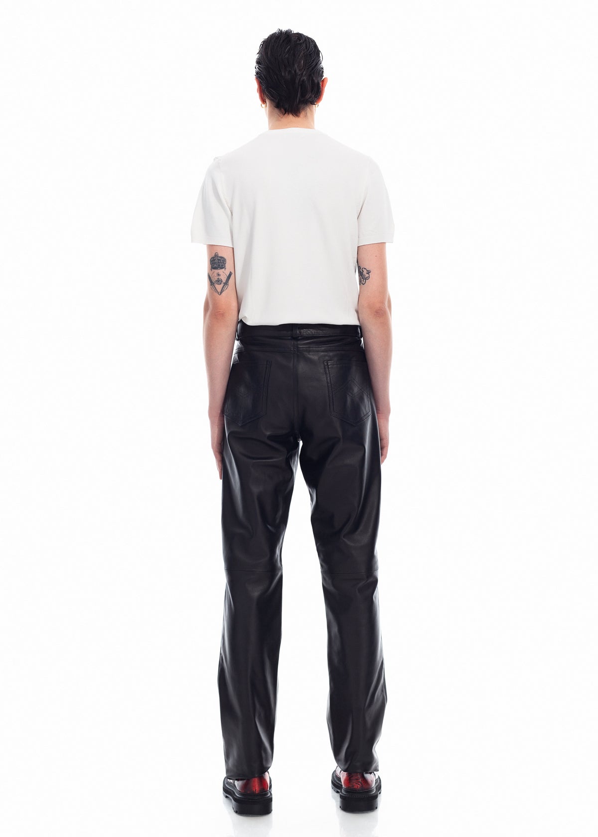 Black Leather Trousers