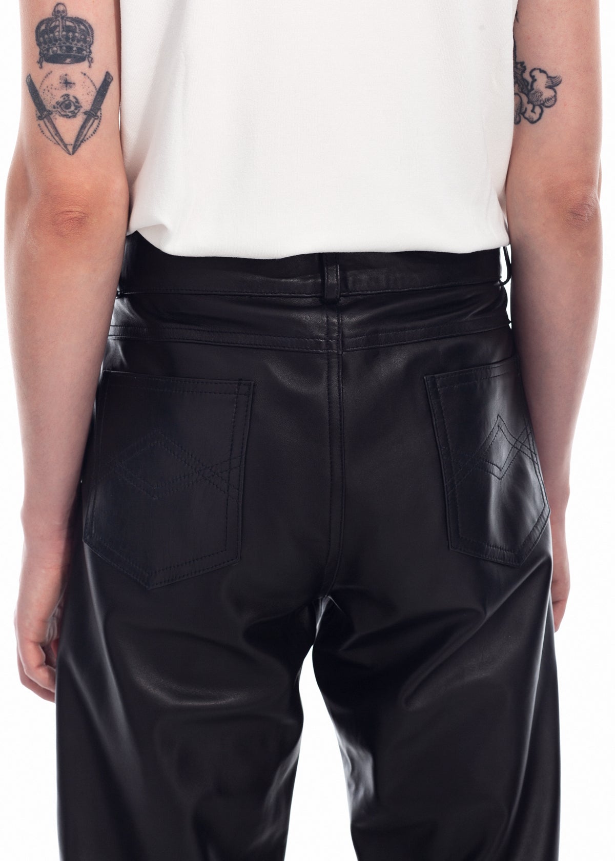 Black Leather Trousers
