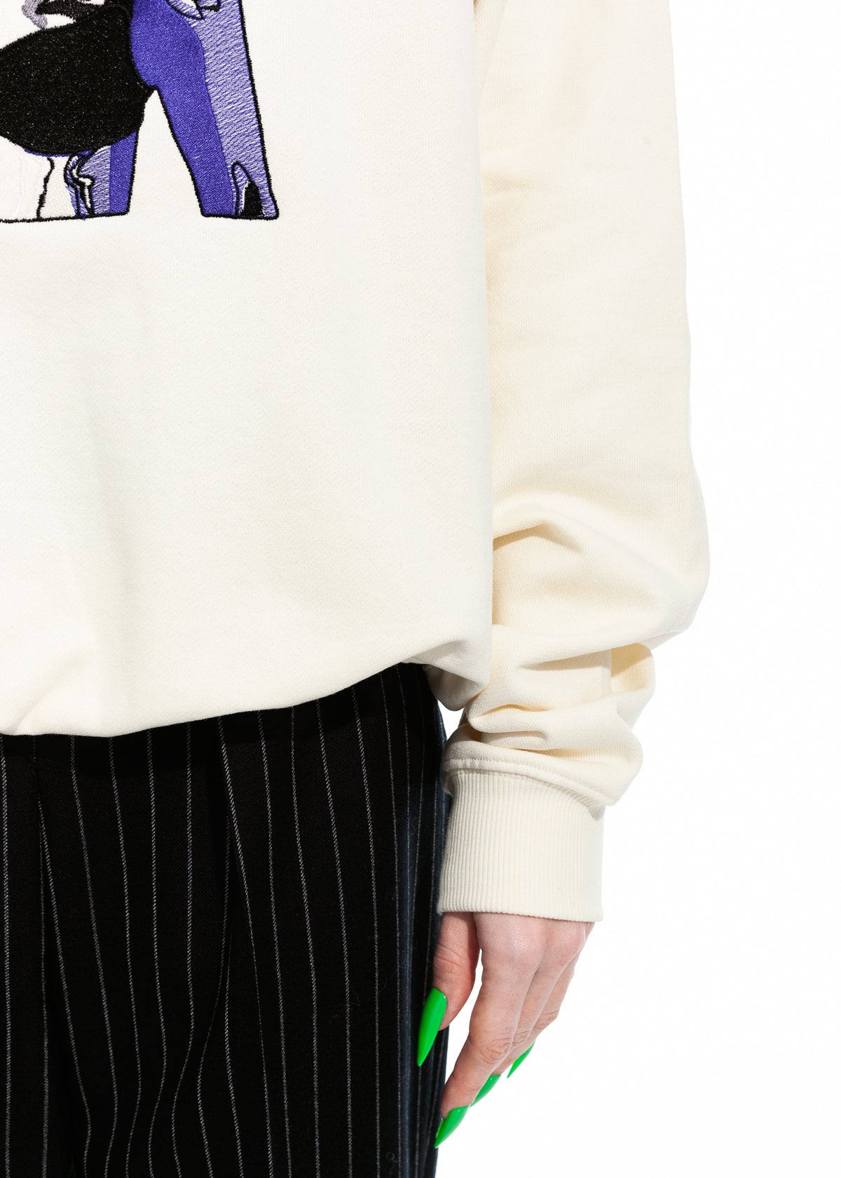 Tearless Highway Organic Cotton Crew Neck Sweater