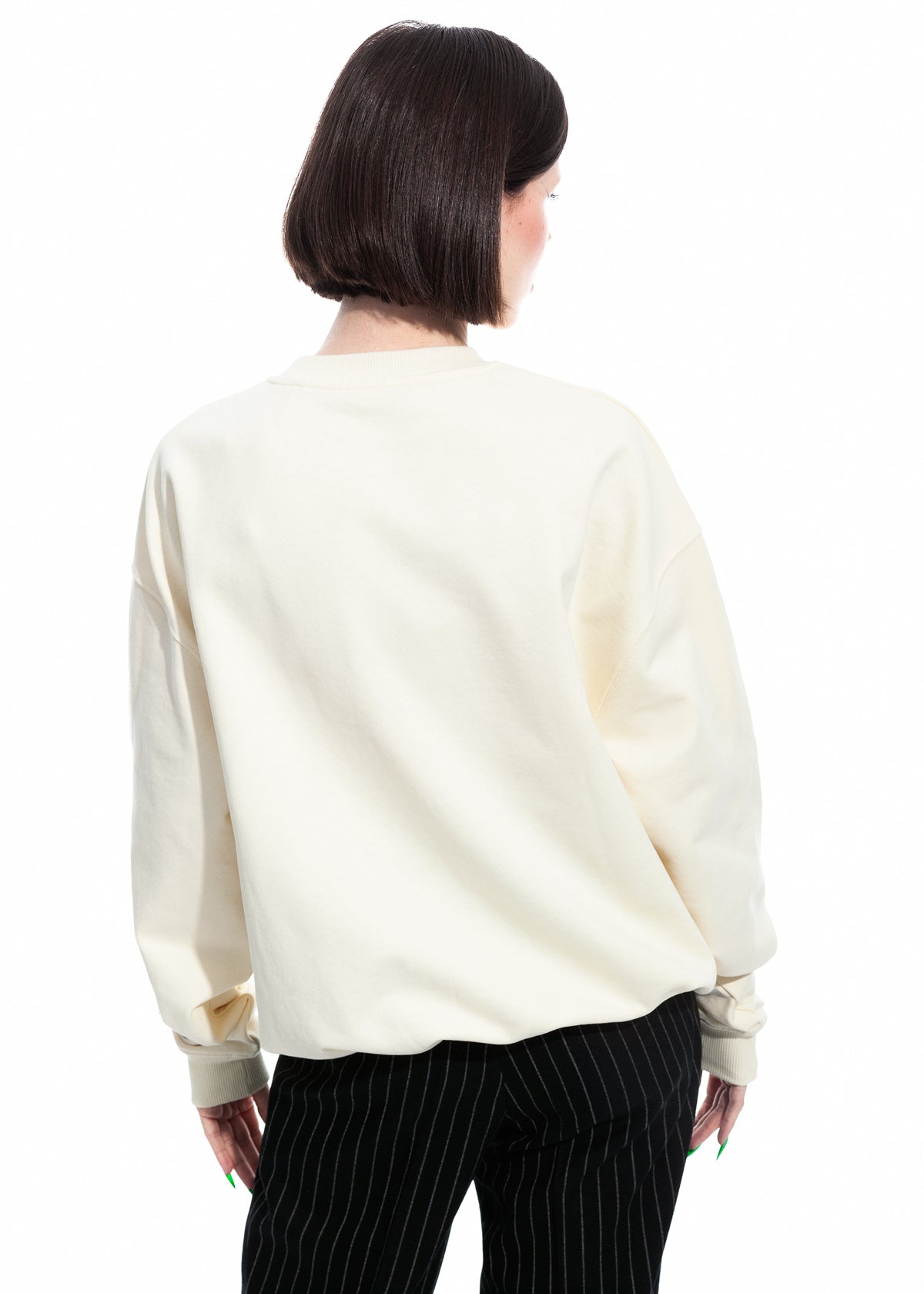 Tearless Highway Organic Cotton Crew Neck Sweater