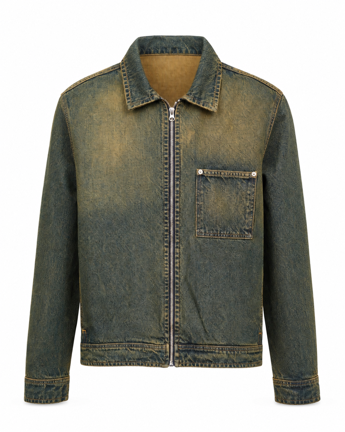 Washed Organic Relaxed Denim Jacket