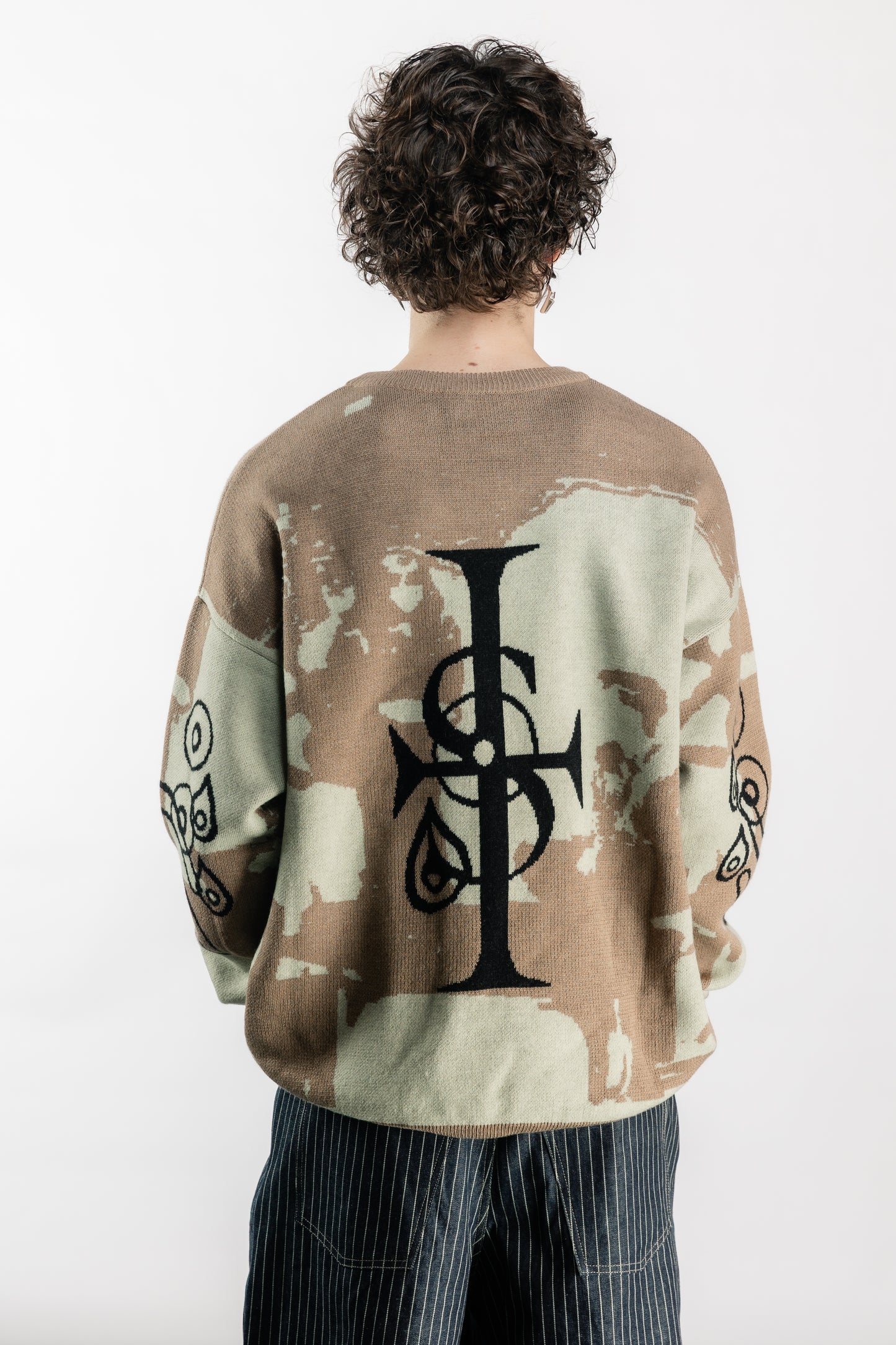 Tearless Beige Cashwool Sweater