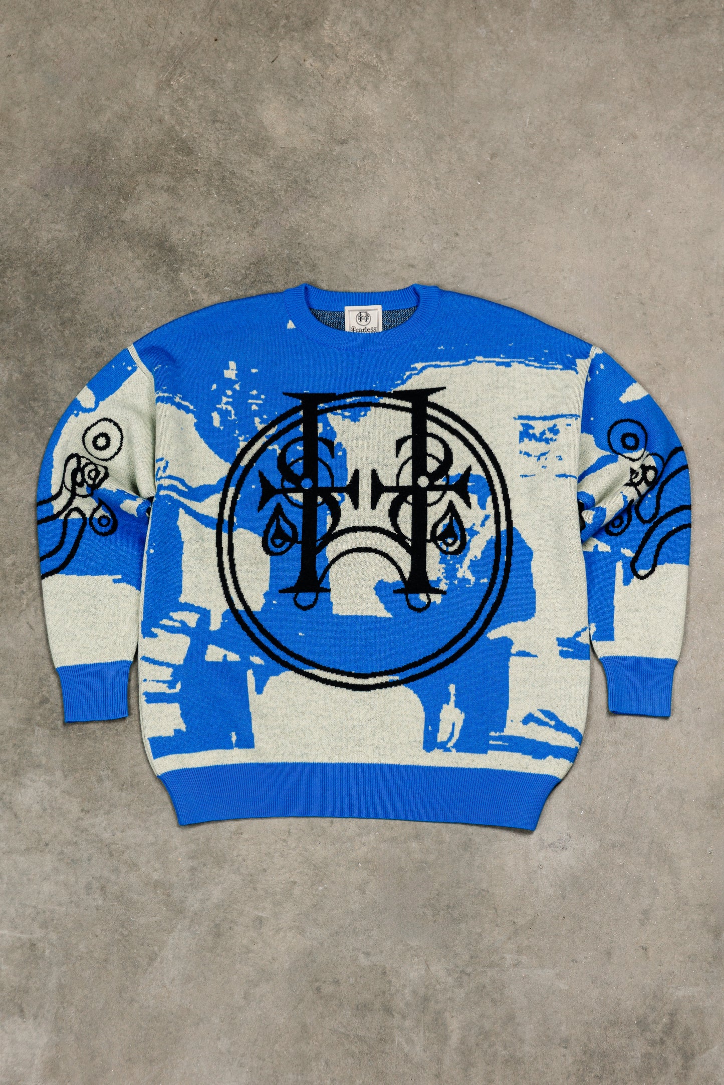 Tearless Blue Cashwool Sweater